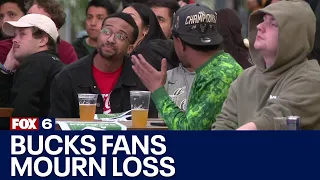 Milwaukee Bucks fans mourn playoffs elimination | FOX6 News Milwaukee