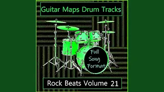 "Agile" Rock Drum Track 140 BPM, Drum Beats for Bass Guitar