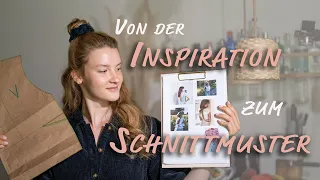 HOW TO: vom Inspirationsbild zum eigenen Schnittmuster (Workflow) Schnittmusterentwicklung