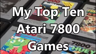My Top Ten Best Atari 7800 Games - The No Swear Gamer