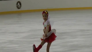 Kamila Valieva, 5-year-old program(2S attempt)