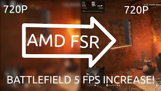 FSR On BF 5? Boost FPS significantly! | FSR on Any STEAM GAME???