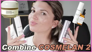Cosmelan 2 cream - How to COMBINE with other products. Process fully explained
