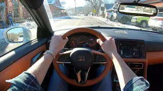 2021 Nissan GT-R Premium POV Test Drive (Binaural Audio)