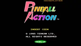 Pinball Action 1985 Thekan Mame Retro Arcade Games