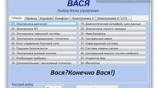 Вася диагност - лучший диагностический сканер для VW, Audi, Skoda, Seat