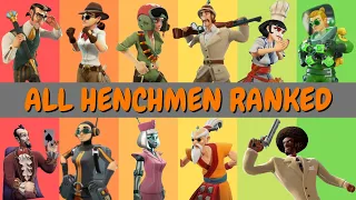 Definitive Henchmen Tier List | Evil Genius 2