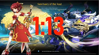 [Elsword NA/엘소드] Empire Sword 15-3 Sanctuary of the Soul Solo (1:13) (No Fighter Potion)