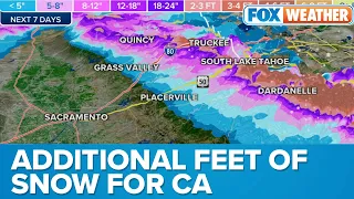 Atmospheric River Could Bring Dangerous Flooding, Additional Feet Of Snow To California