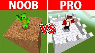 Minecraft NOOB vs PRO: SICHERSTER TURM BAU CHALLENGE
