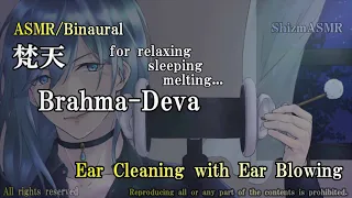 【ASMR/Binaural/No Talking】両耳の耳かき、耳ふーふーで安らかな眠りを 1hour30minutes【吐息/Ear Cleaning with Ear Blowing】【梵天】