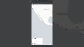 Earthquakes animation 1968-2016  dynamic interactive map with jupyter notebook
