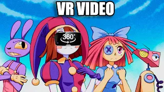 360º VR The Amazing digital circus but its a 90s anime - TADC Animations