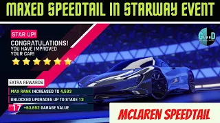 Asphalt 9 | STARWAY EVENT - COLLECTED ALL BLUEPRINTS FOR MCLAREN SPEEDTAIL- 0 TO 6⭐️