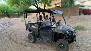 TOP TWO THINGS I HATE ABOUT MY HONDA PIONEER 700 AND 5 THINGS I LIKE ABOUT IT