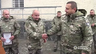 Співробітників полку "Київ" нагородили державними та відомчими нагородами