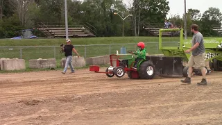Orangeville Fair 2023 garden tractor pull Stock Altered 1050lbs