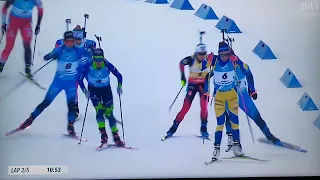 Elvira Öberg 1✨️ Skidskytte/Biathlon world cup 21/22 Masstart  Annecy