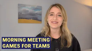 Morning meeting games to energize and wake up your team