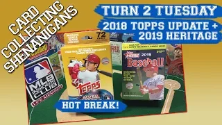 Turn 2 Tuesday - 2018 Topps Update Hanger (HOT) + 2019 Heritage Blaster (Acuna, Gleyber RC pulls)