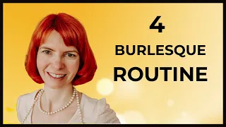 BURLESQUE DANCE ROUTINE in 4 simple steps- Burlesque Dance Tutorial for beginners
