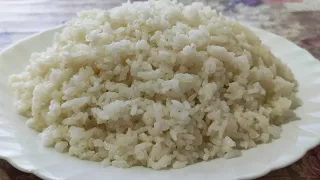 как сварить рис на гарнир рассыпчатый ! по такому рецепту любой рис получается рассыпчатый .