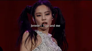 Jennie - You and me (moonlight) (sped up & reverb) (coachella ver)
