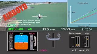 Asiana Flight 214 Crash - NTSB Animation