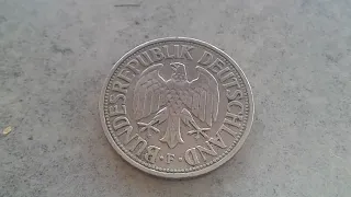$ 40.000 for this Rare old Silver West Germany 1 deutsche mark 1950 coin value