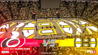 NHL Thanksgiving Showdown! Carolina Hurricanes vs Boston Bruins 11/25/2022 NHL 23 Gameplay