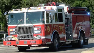 Bedford Hills FD Engine 198 Responding