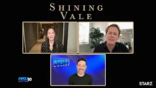 COURTNEY COX talks haunted houses and "Shining Vale!"