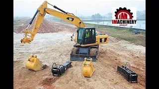 Колесные экскаваторы Caterpillar M315 и M317 серии D2