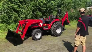 Mahindra 1626 Tractor Loader Backhoe - Walkthru