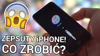 Jak naprawić zepsutego iPhone'a?📱 (Czarny ekran, tryb Recovery) | dr. Fone
