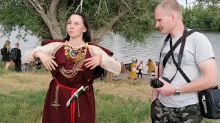 Некоторые детали женского средневекового скандинавского костюма (Русборг 2020).
