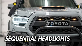 3rd Gen Tacoma TRD Pro REFLECTOR Style Headlights