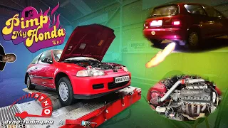 Pimp My Honda 🚘 Ep1 - Motor tuning 🔧⚙ Durrogjon-csattogjon! 🚗💨💥🔥