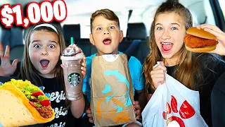 LAST To STOP EATING FAST FOOD Wins $1,000 Challenge! | JKrew