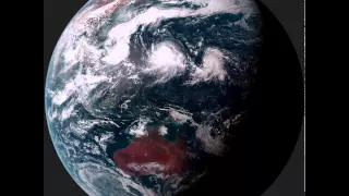 Himawari-8 Weather Satellite Earth Timelapse