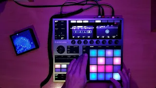 maschine plus, live jam ,deep house