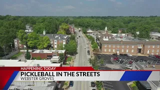 Pickleball in the streets