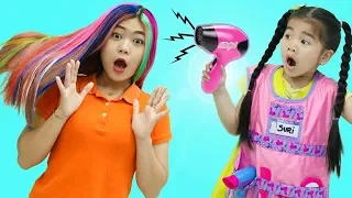 Suri Pretend Play with Kids Hair Salon Toys