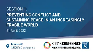 #SDG16Conference: Session 1