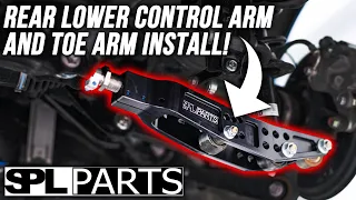 SPL Lower Control Arm & Toe Arm Install 2022 GR86/BRZ