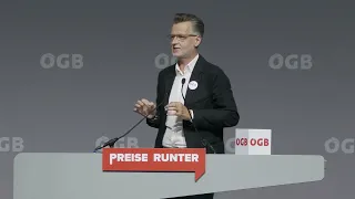 "Preise runter!"-Konferenz: Roman Hebenstreit, Vorsitzender Gewerkschaft vida