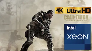 Xeon gaming 2021: Call of Duty  Advanced Warfare (4k Extra Preset on GTX1080ti 11gb)