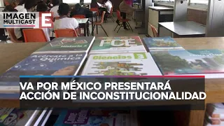 Va por México busca frenar distribución de libros de texto