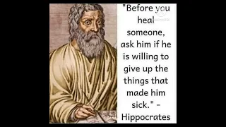 Hippocrates Quote....!!!!⚘