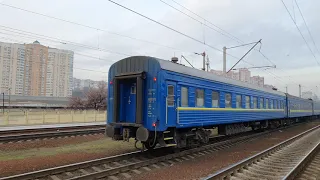 🇺🇦 ЧС4-082 з спецпоїздом #6662 Тетерів - Дарниця